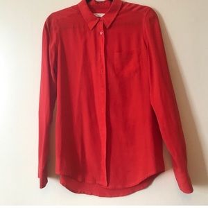 Equipment Silk Shirt Single Pocket - DISCONTINUED STYLE